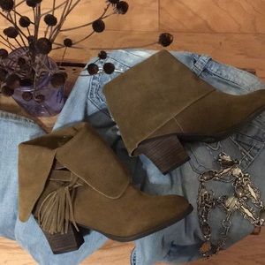 SBICCA CAIRENN FOLDOVER ANKLE BOOT